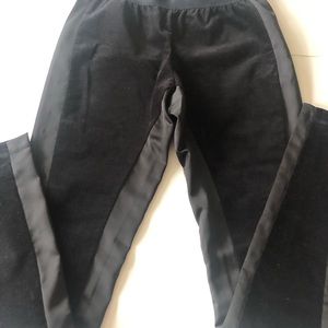Rachel Roy Velvet and Stretchy Satin Legging